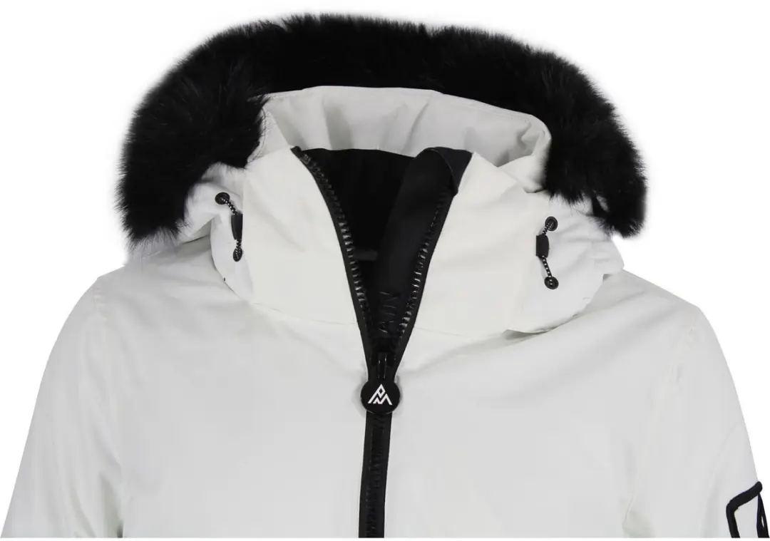 Peak Mountain Alcone Waterdicht Damesjack - Ecru - afbeelding 4 van 6