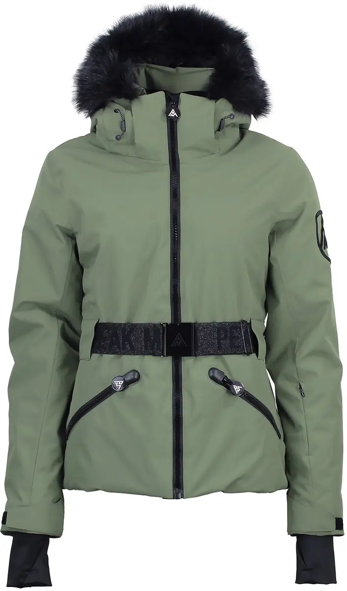 Peak Mountain Alcone Waterdicht Damesjack - Ecru - afbeelding 6 van 6