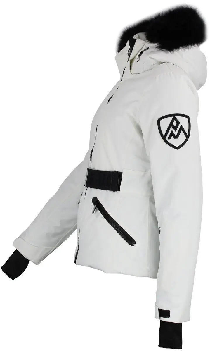 Peak Mountain Alcone Waterdicht Damesjack - Ecru - afbeelding 3 van 6