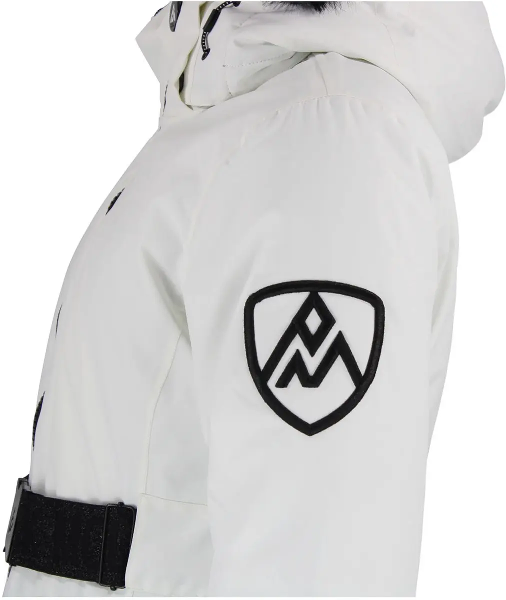 Peak Mountain Alcone Waterdicht Damesjack - Ecru - afbeelding 2 van 6