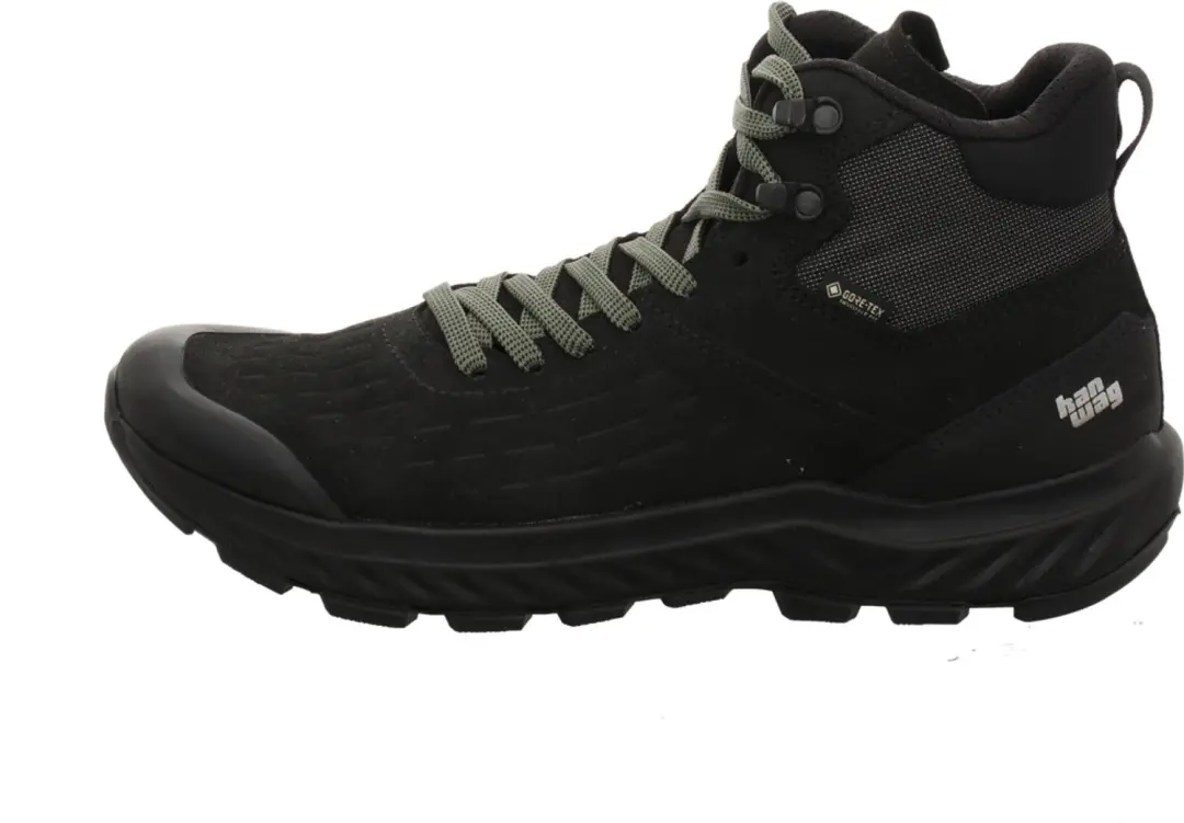 Hanwag Kaduro Mid GTX heren wandelschoenen zwart maat 42