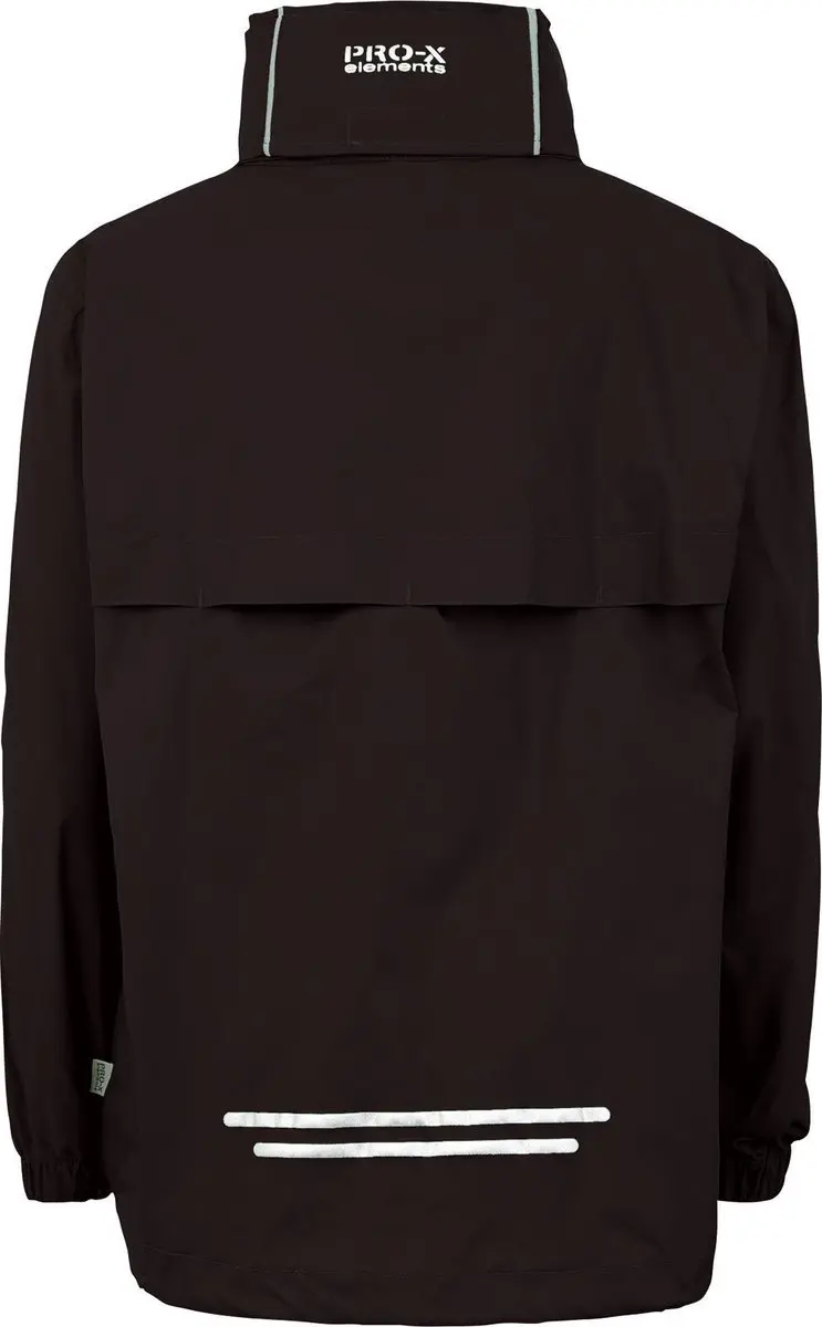 Pro-X Elements Richwood Junior Regenjas - Zwart - 128 - afbeelding 2 van 2