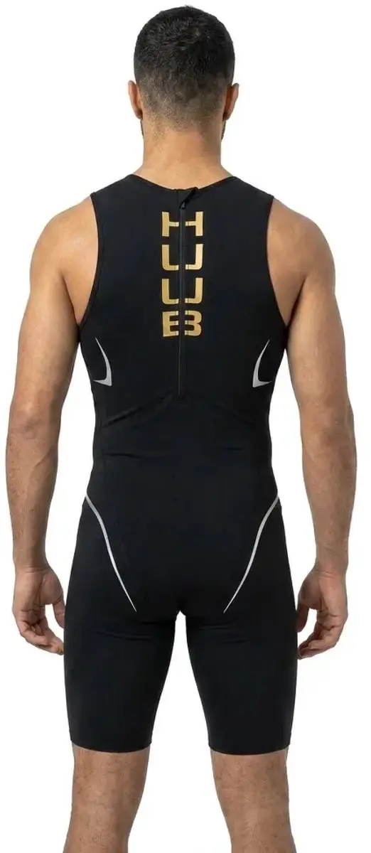 Huub Tc Performance Mouwloos Triatlonpak Zwart M Man