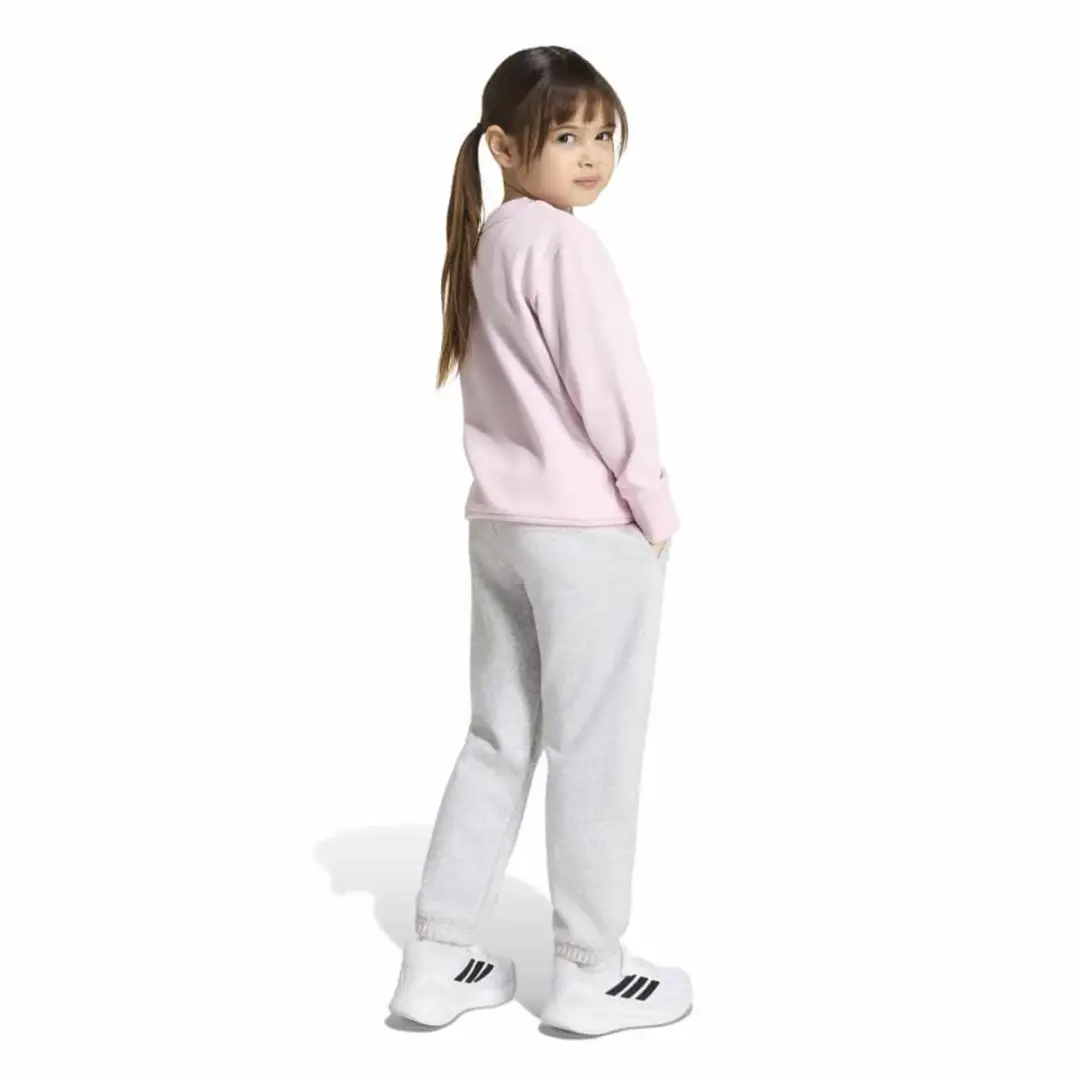 adidas Essentials Joggingset Kinderen - Roze/Wit - afbeelding 2 van 4