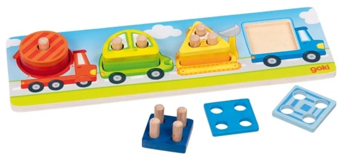 Goki Sorting Game Vehicles 58348
