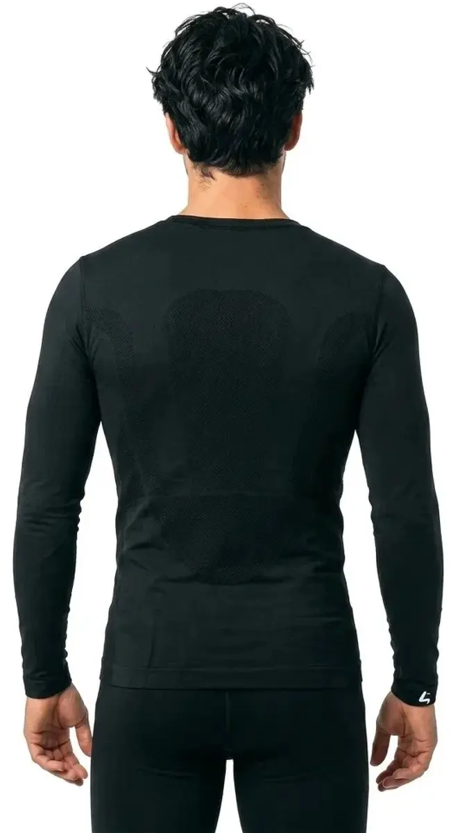 Lenz Merino 6.0 Onderhemd Lange Mouwen - Zwart L - afbeelding 6 van 6