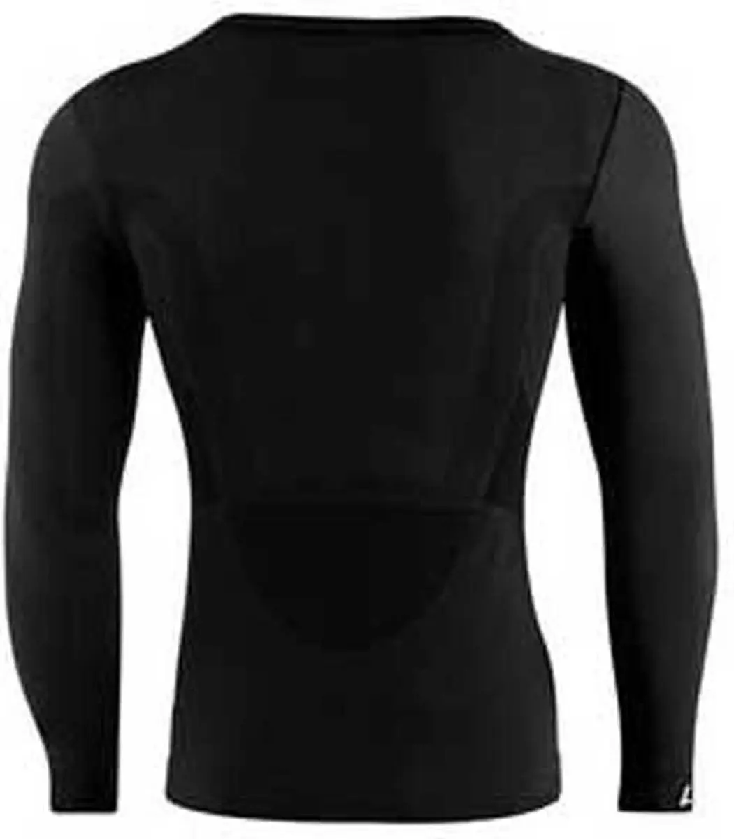 Lenz Merino 6.0 Onderhemd Lange Mouwen - Zwart L - afbeelding 2 van 6