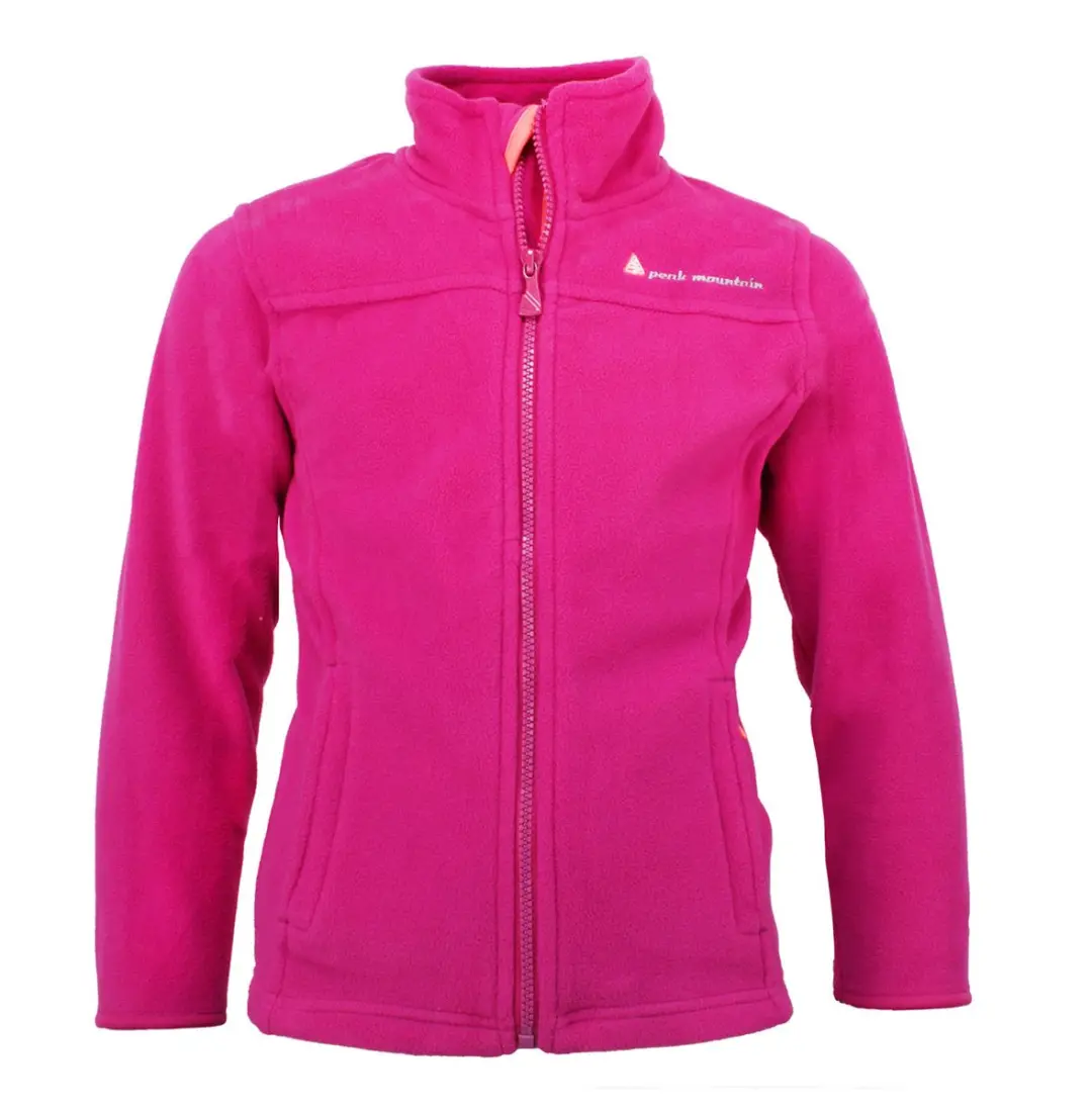 Peak Mountain Gacesare Fleecejack voor meisjes - afbeelding 5 van 6