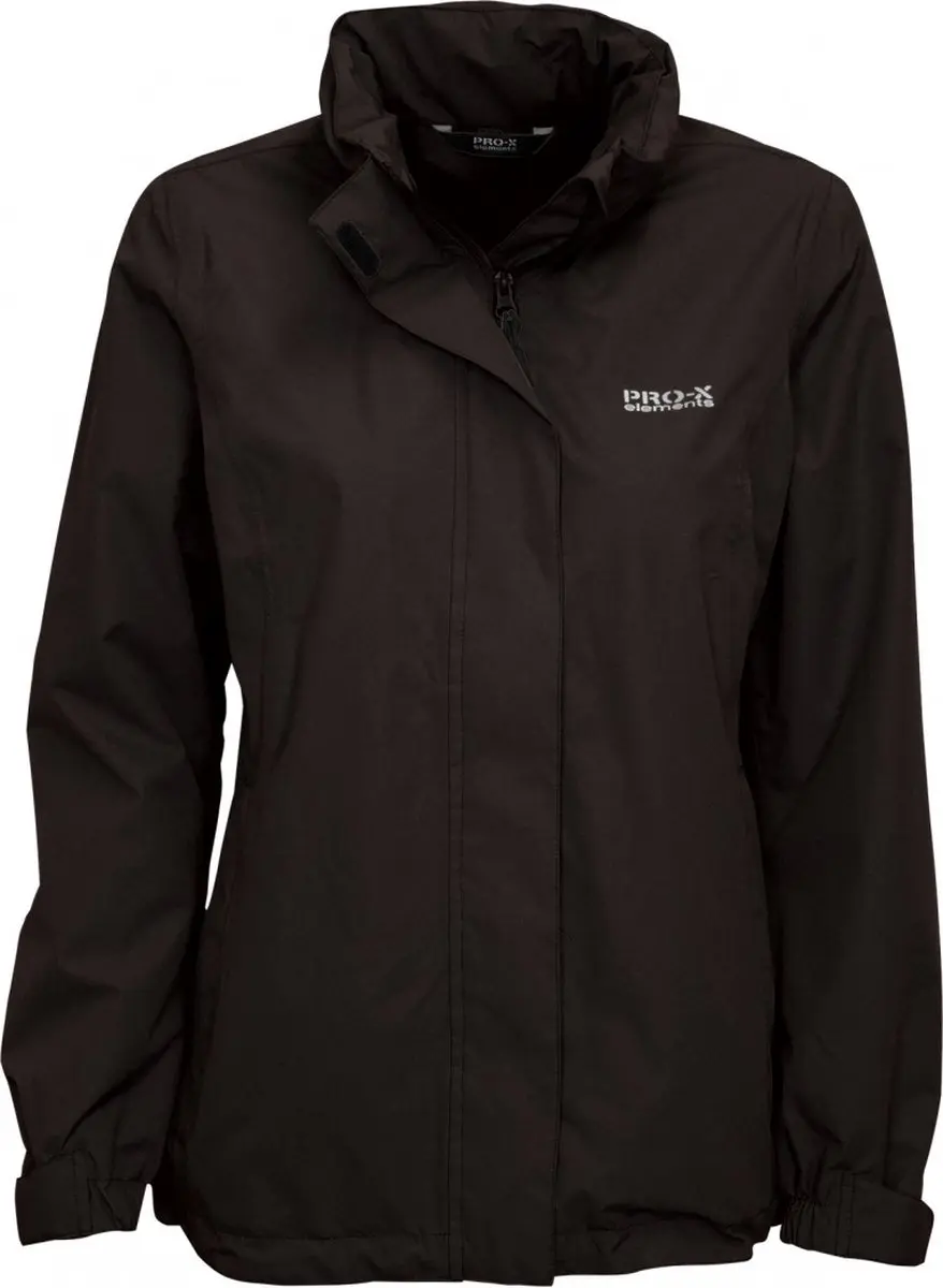 Pro-X Elements Eliza Opbergbare Regenjas Dames - Zwart - 40 - afbeelding 3 van 3