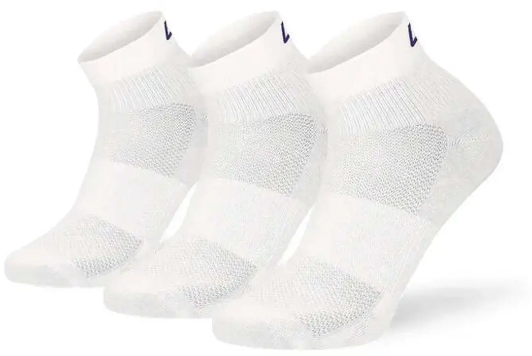 Lenz Performance Tech Korte Sokken 3 Paren Wit EU 35-38