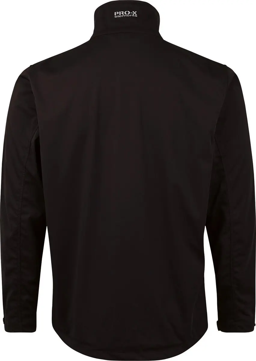 Pro-X Elements Dario Softshell Jas - Zwart - M - afbeelding 2 van 5