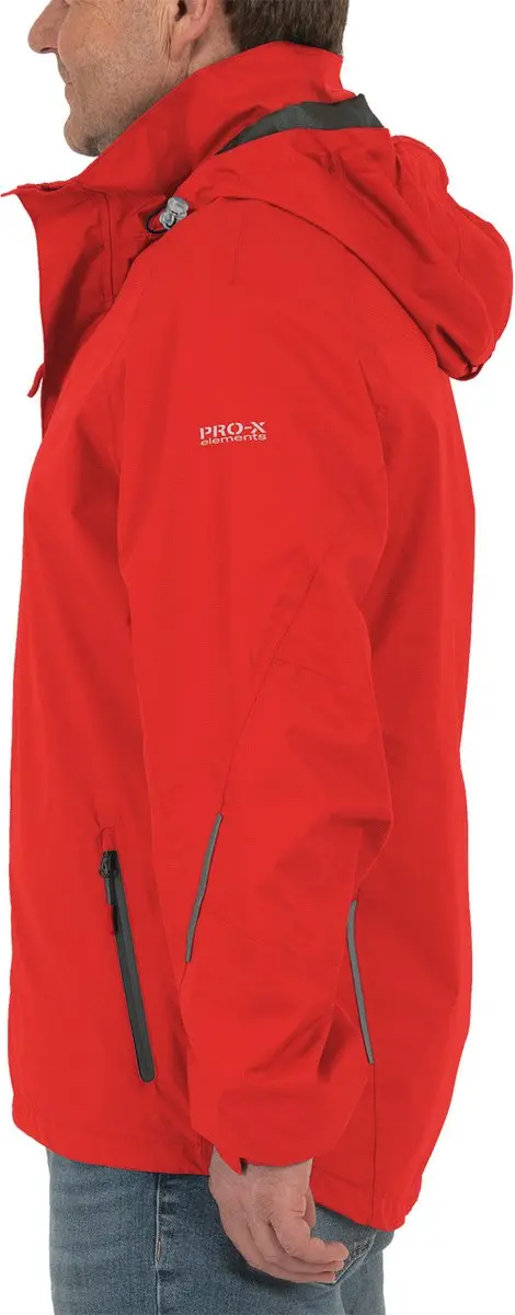 Pro-X Elements Allan Functionele Outdoorjas - Rood - S - afbeelding 5 van 5