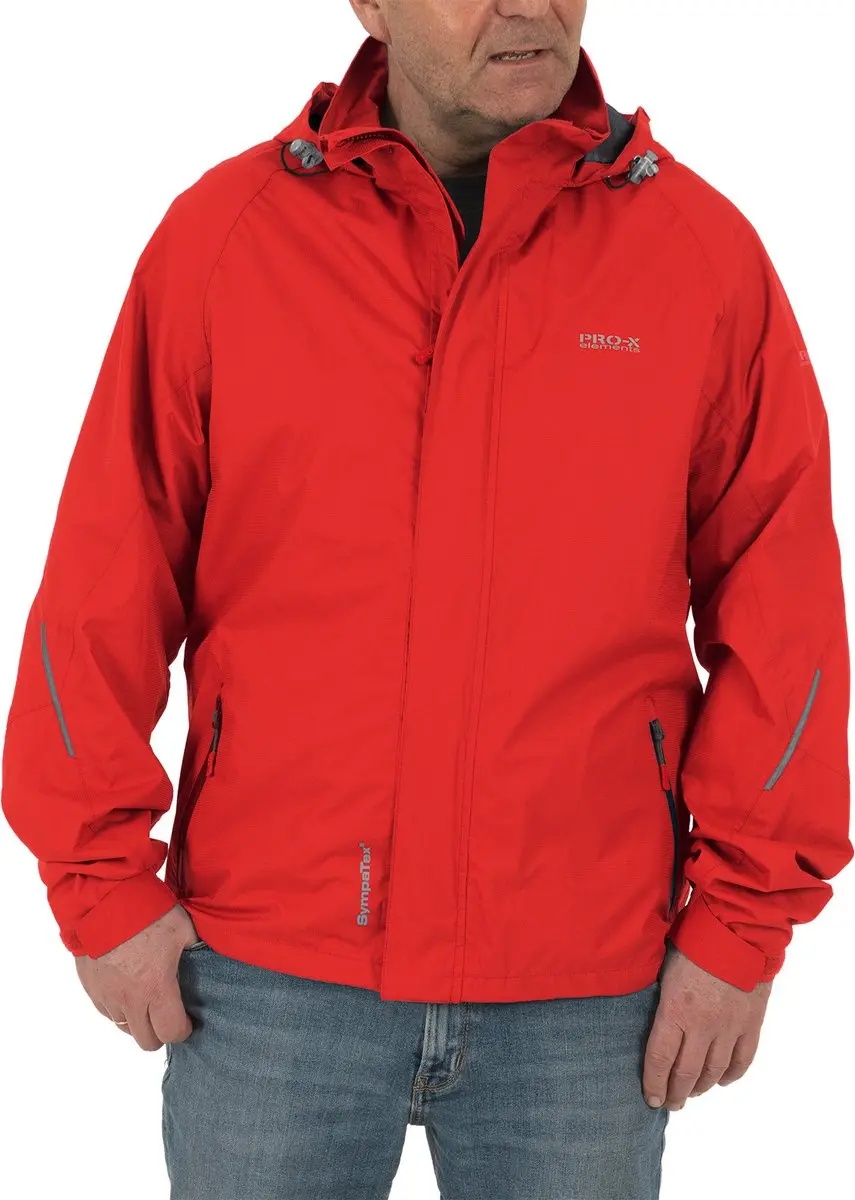 Pro-X Elements Allan Functionele Outdoorjas - Rood - S - afbeelding 3 van 5