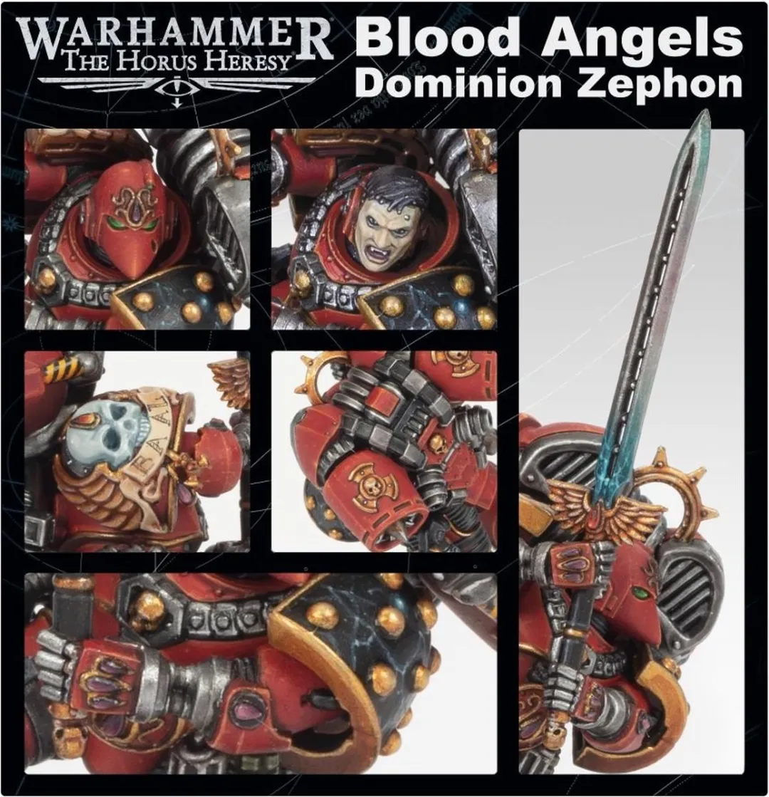 Games Workshop Warhammer 40.000 Blood Angels Zephon - 24 Onderdelen
