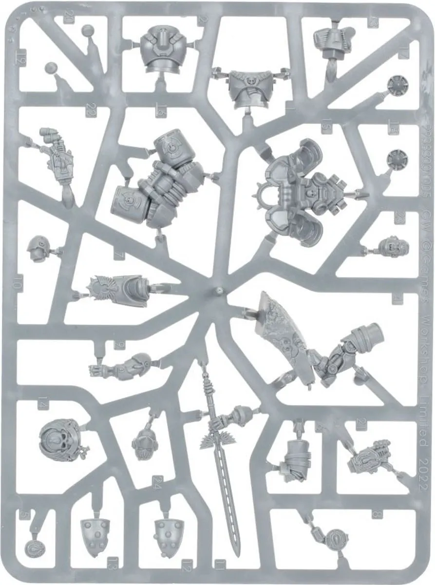 Games Workshop Warhammer 40.000 Blood Angels Zephon - 24 Onderdelen