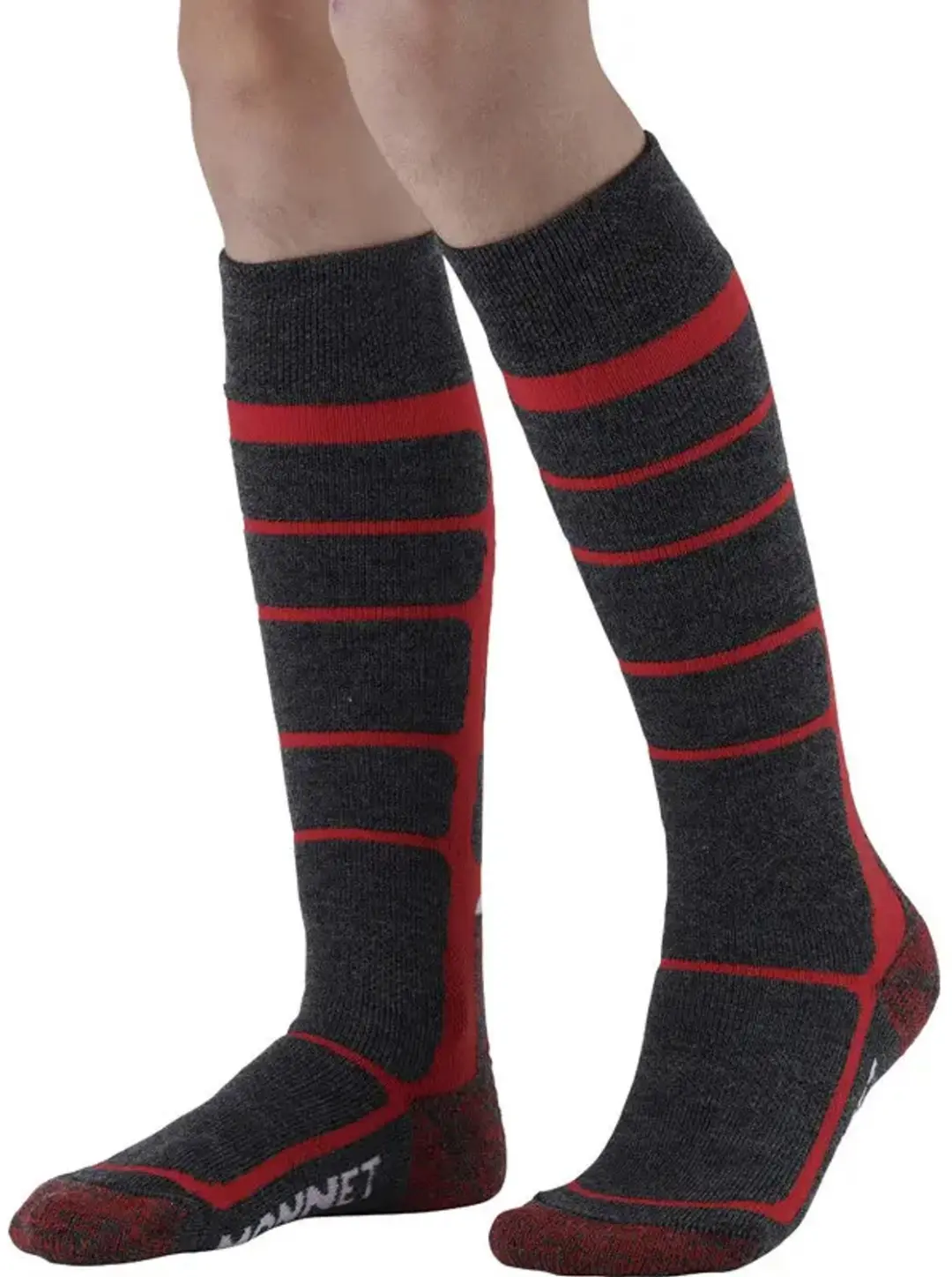 Monnet Wooly Kindersokken - Rood - afbeelding 3 van 3