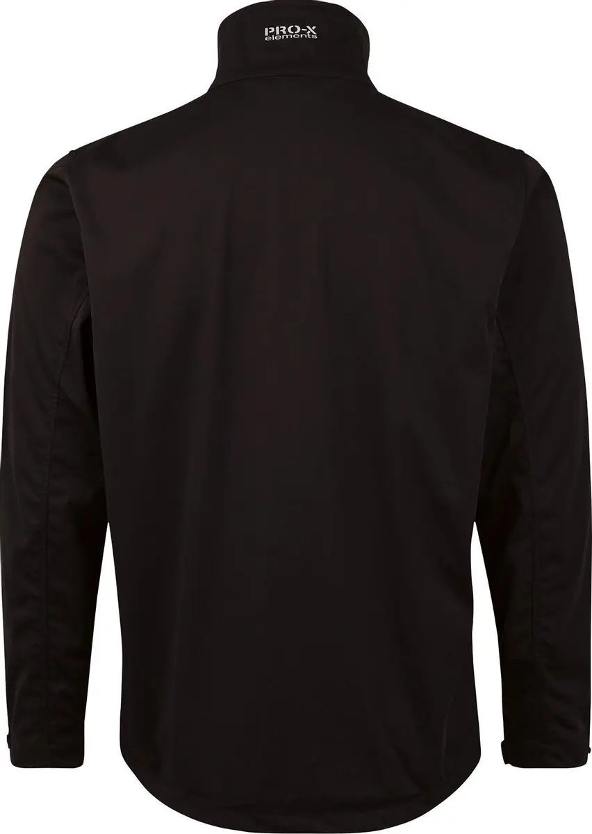 Pro-X Elements Dario Heren Softshell Jas - Zwart - XXL - afbeelding 2 van 5