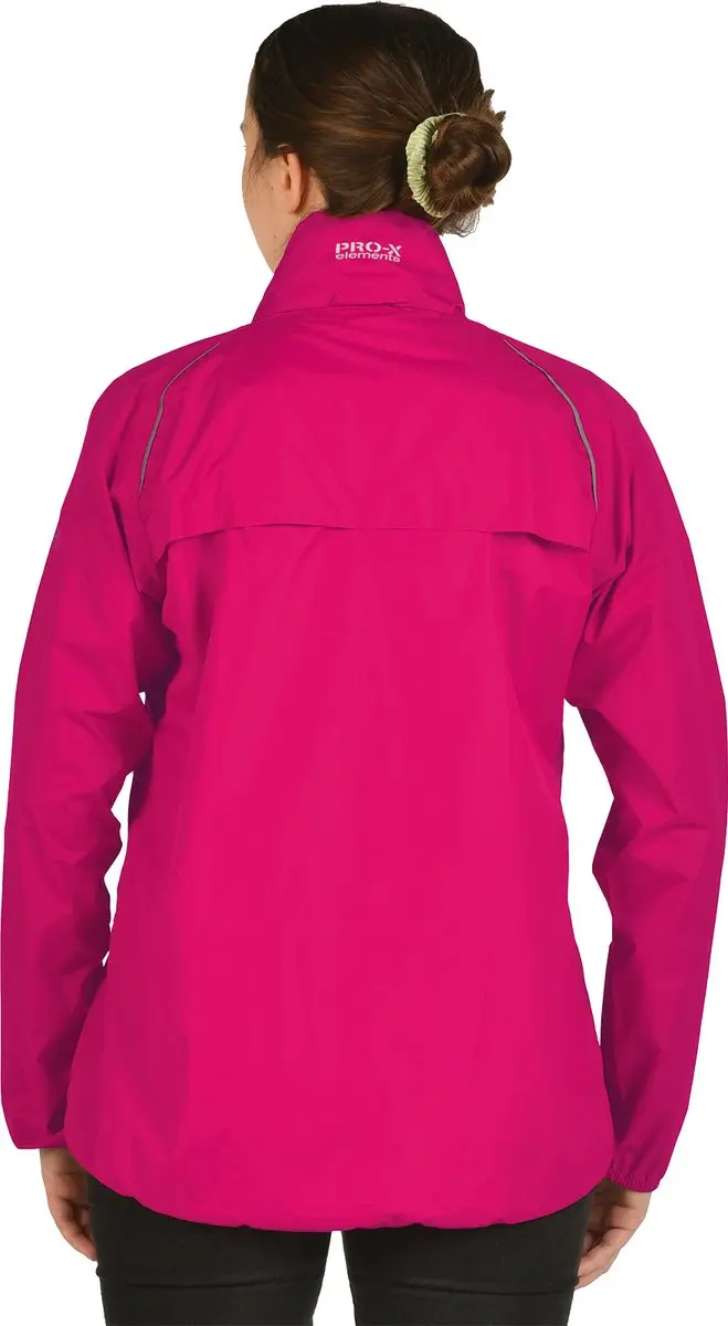 Pro-X Elements Pack Able Dames Regenjas - Cherry - afbeelding 3 van 6