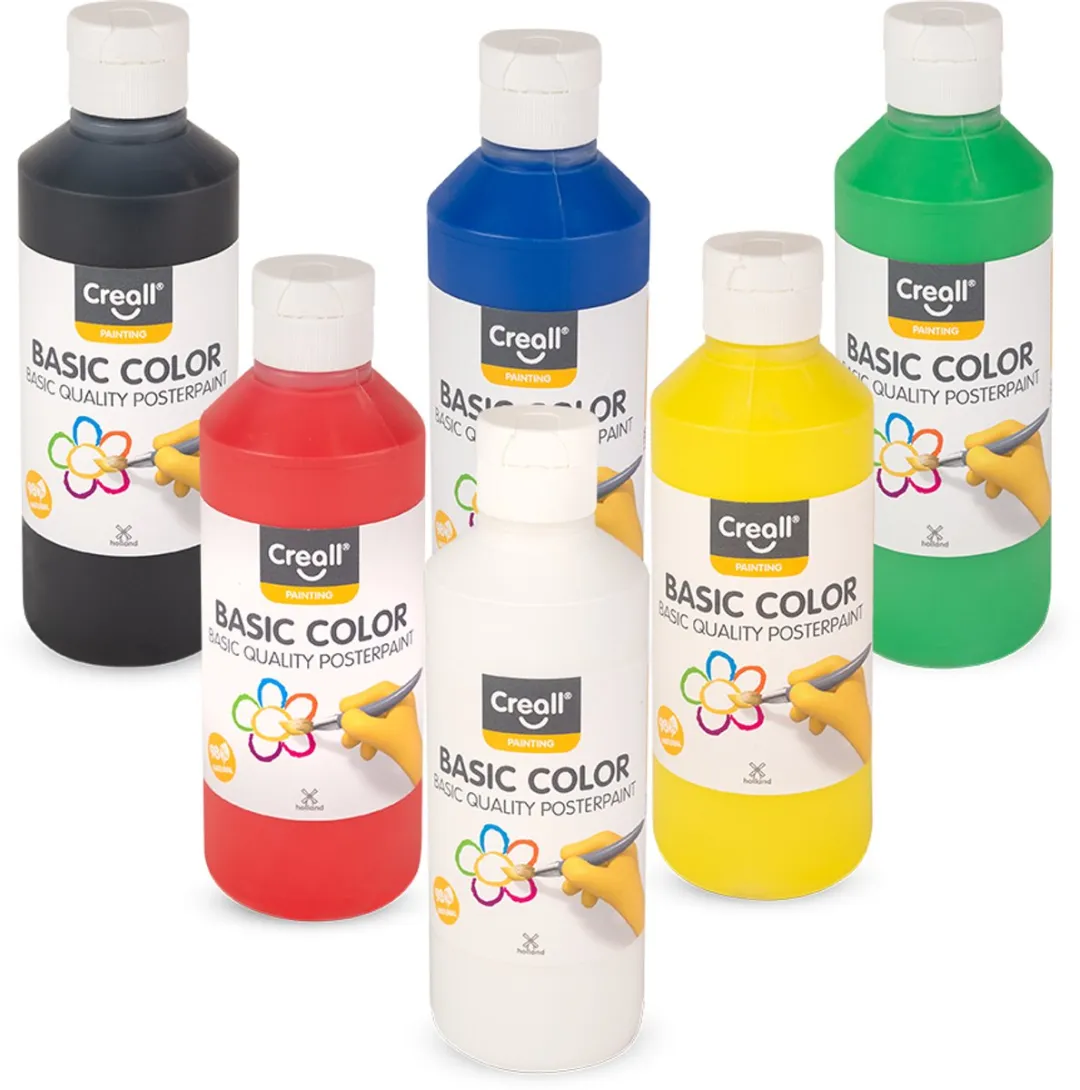 Creall Plakkaatverf Set 6x250ml