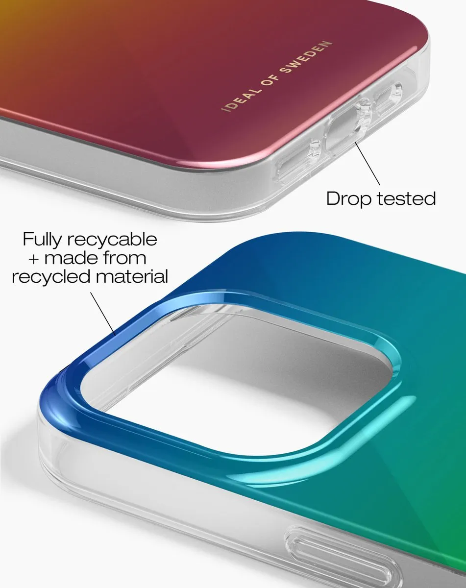 iDeal of Sweden Clear Case Mid iPhone 15 Pro - MagSafe Rainbow - afbeelding 3 van 5