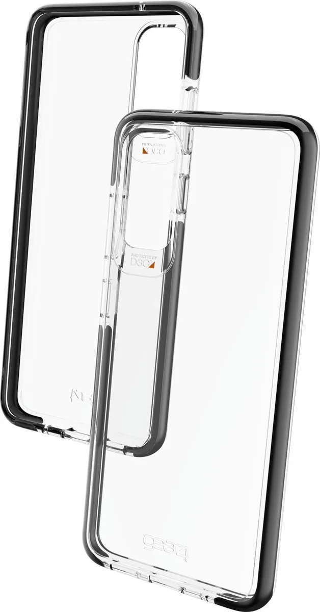 Samsung Galaxy S20 Hoesje - Gear4 - Piccadilly Serie - Hard Kunststof Backcover - Zwart - Hoesje Geschikt Voor Samsung Galaxy S20