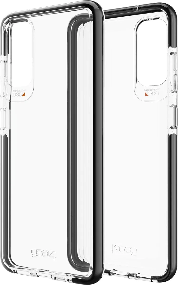 Samsung Galaxy S20 Hoesje - Gear4 - Piccadilly Serie - Hard Kunststof Backcover - Zwart - Hoesje Geschikt Voor Samsung Galaxy S20