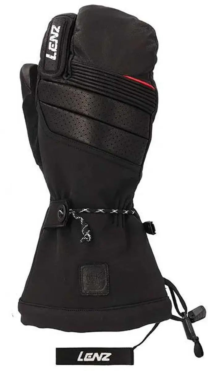 Lenz Heat 9.0 Finger Cap Lobster Handschoenen Zwart M Man