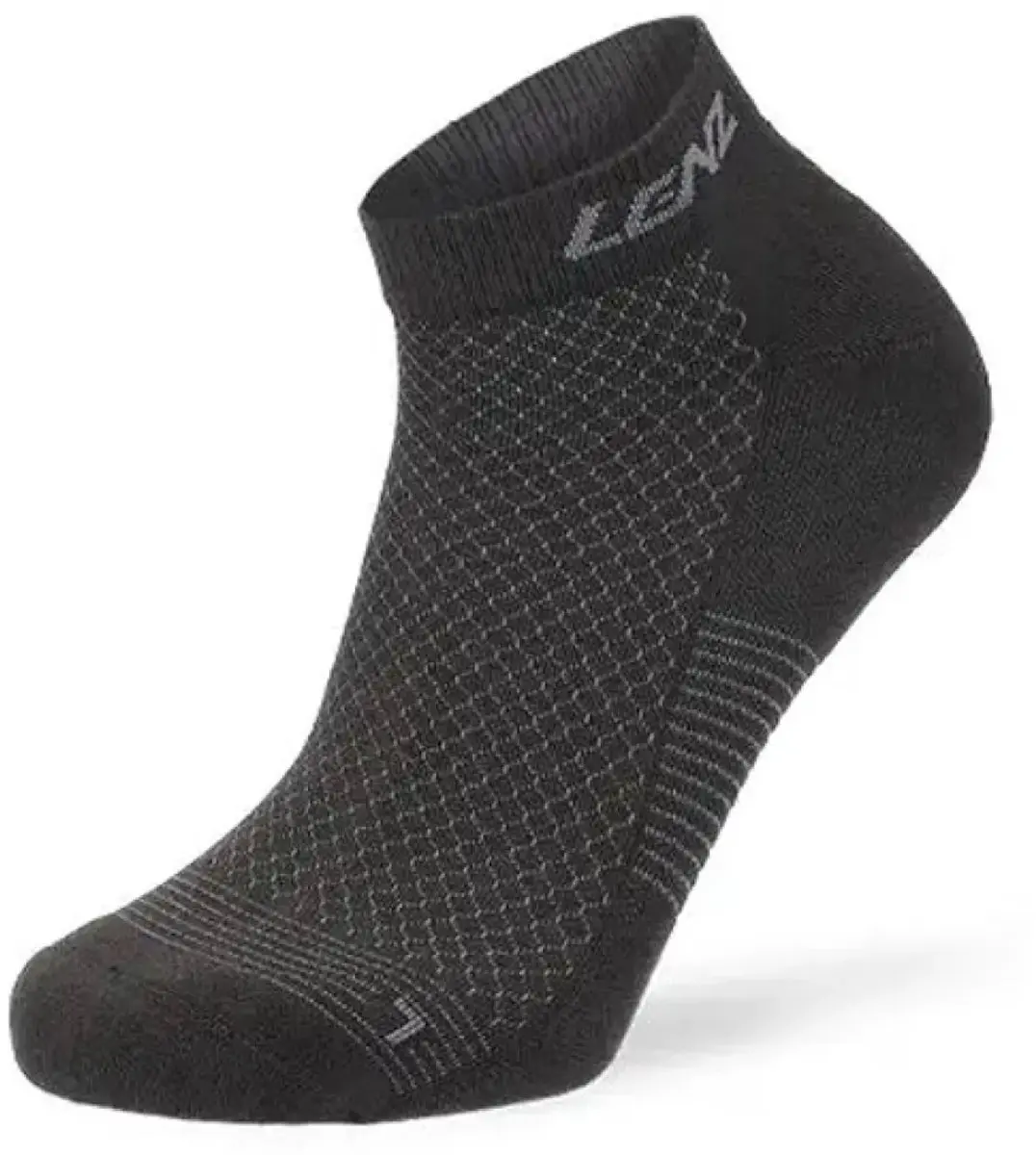 Lenz Think About Cool Active 1 Korte Sokken Zwart EU 39-41