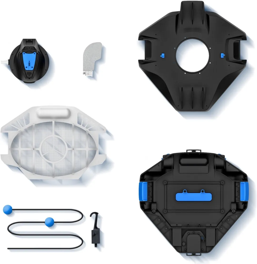 Kokido Delta 100 Zwembadrobot STKY-00014220 - Zwart/Blauw