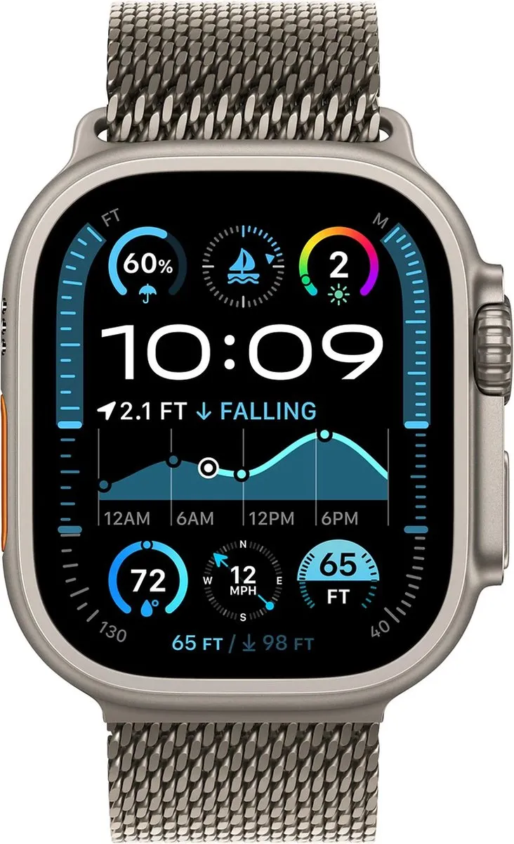 Apple Watch Ultra 2 GPS + Cellular 49mm - Natural Milanese - L