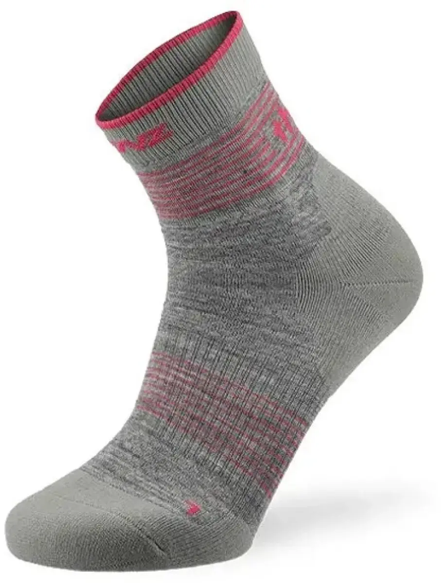 Lenz Merino Outdoor 2 Low Half Lange Sokken Grijs EU 39-41