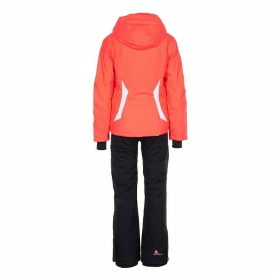 Peak Mountain Astec Dames Ski Jas - Koraal/Zwart - afbeelding 2 van 2