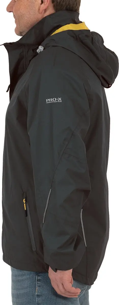 Pro-X Elements Allan Outdoorjas Heren - Antraciet - S - afbeelding 5 van 5