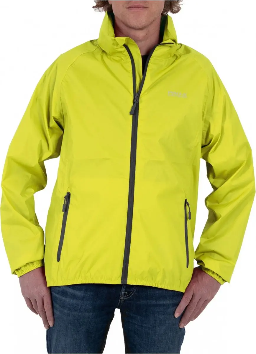 Pro-X Elements Opbergbare Regenjas Heren - Neon Geel - M - afbeelding 6 van 6