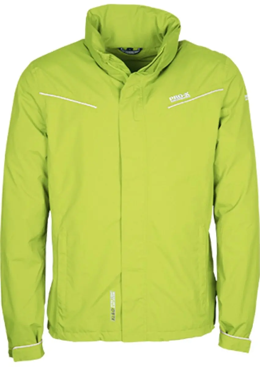 Neon gele heren regenjas Dexter van Pro-X Elements 6XL
