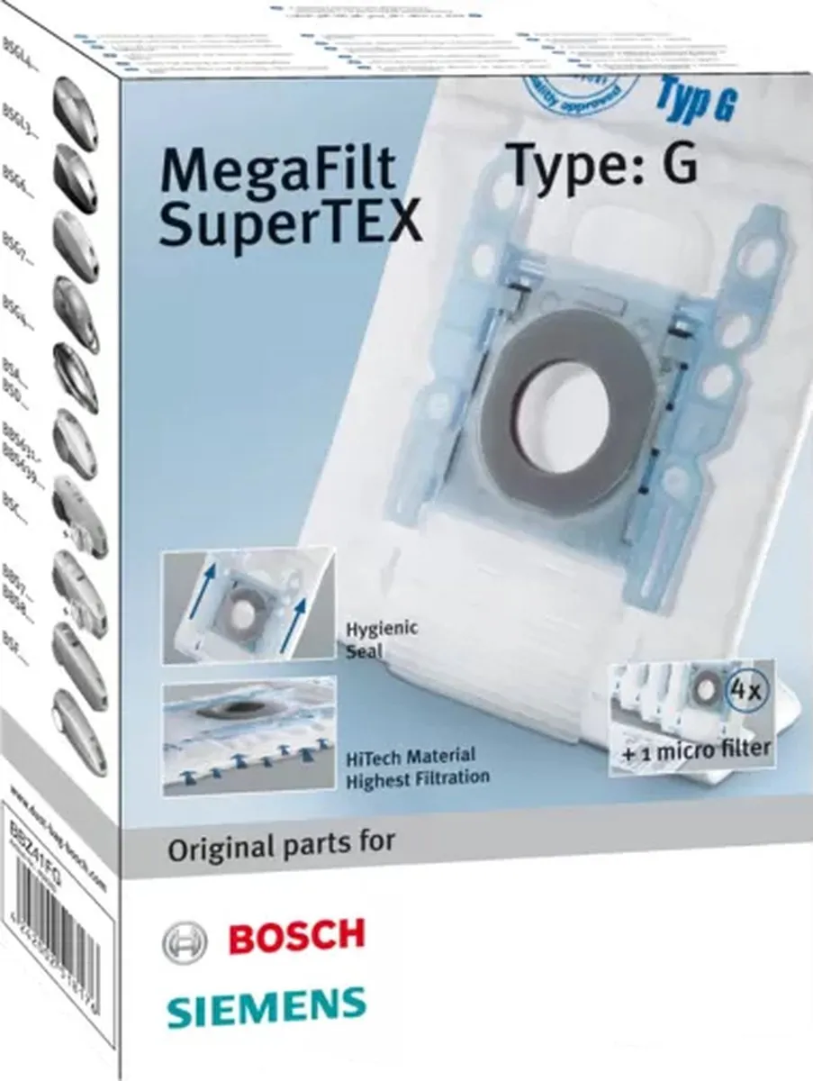 Bosch BBZ51FGALL Stofzuigerzakken - 20 Stuks - afbeelding 6 van 6