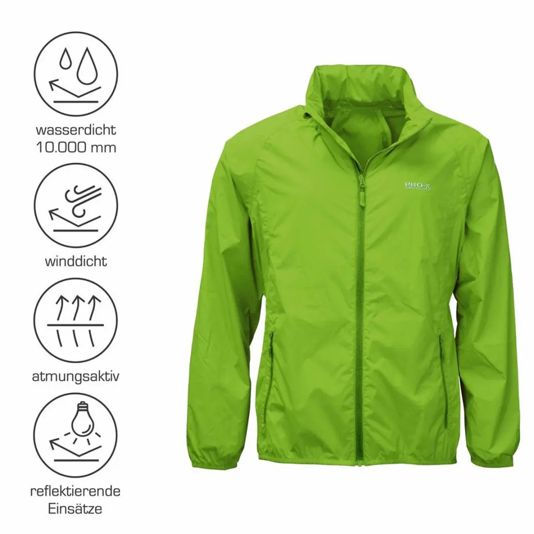 Pro-X Elements Light Packable Regenjas Heren