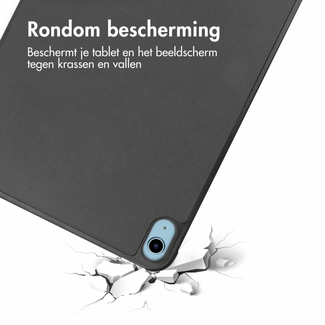 Imoshion SH00054165 Tablethoes - iPad 11/10 10.9" - Trifold Bookcase - Zwart