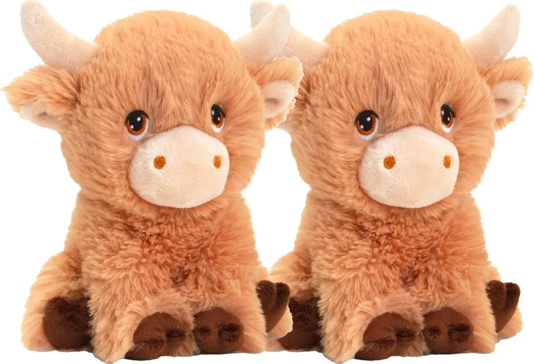 Keel Toys Pluche Koe Knuffel