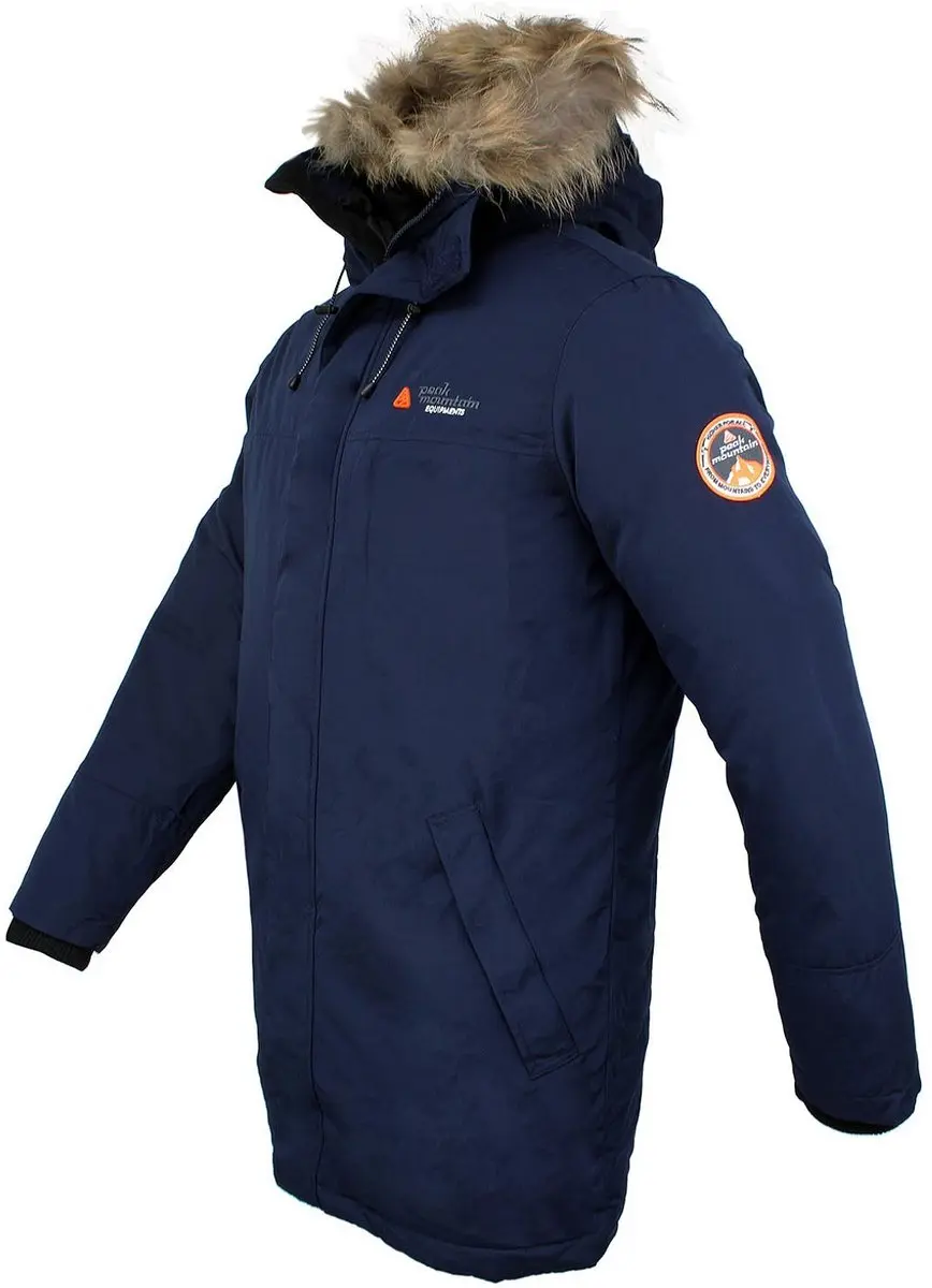 Peak Mountain Cogan Parka - Nachtblauw - afbeelding 2 van 2