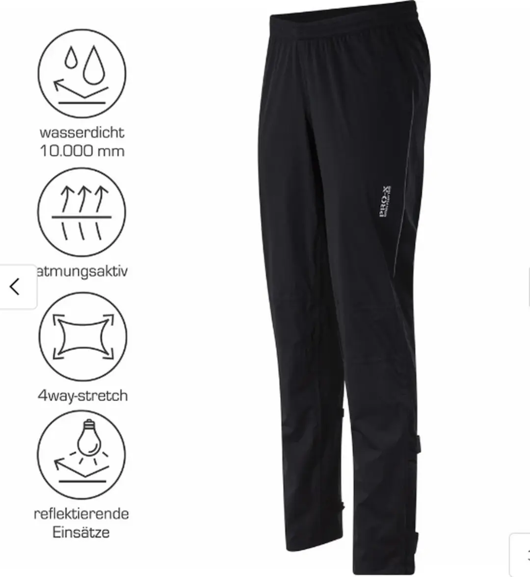 Jackson Pro X Elements Regenbroek fiets