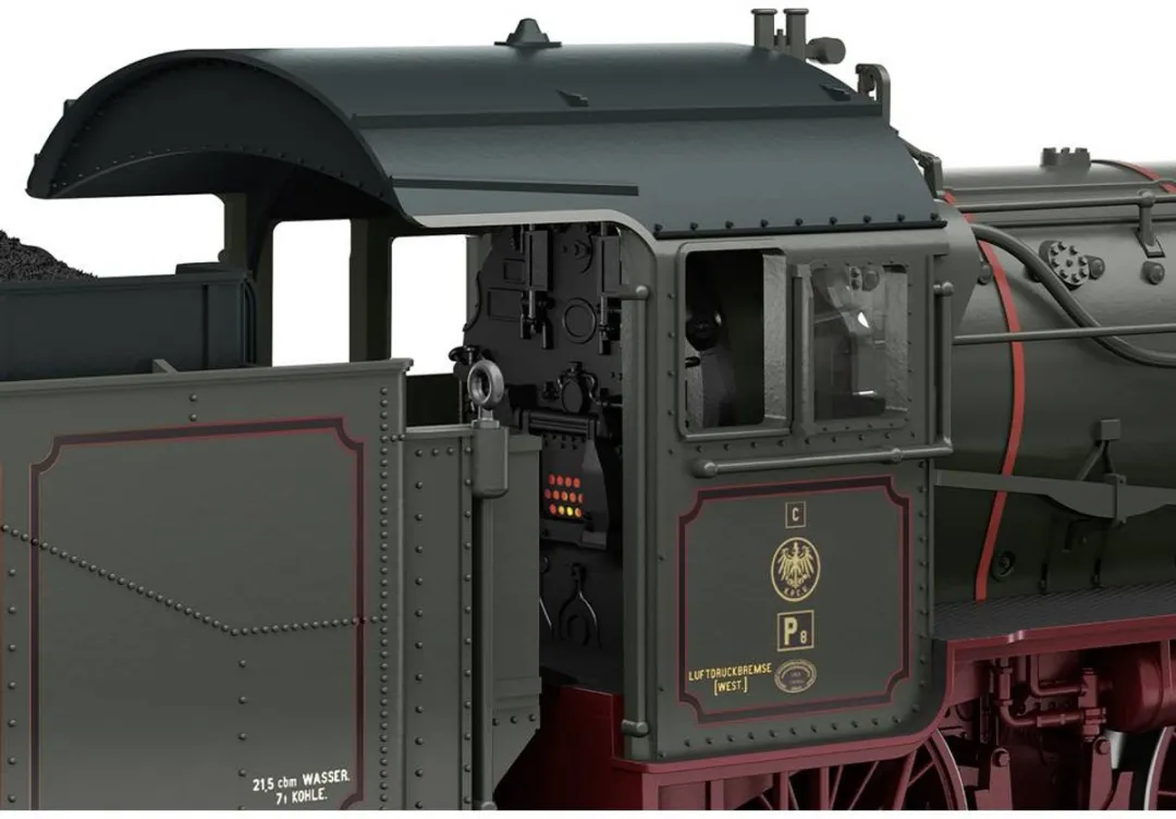 Märklin H0 Stoomlocomotief P8 KPEV Digitaal - Schaal H0