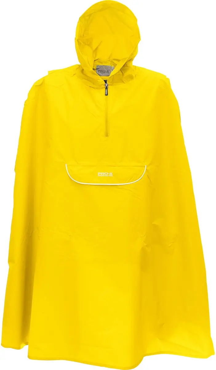 Pro-X Elements Xplus Pasino Kinderponcho - Geel - 116 - afbeelding 5 van 6