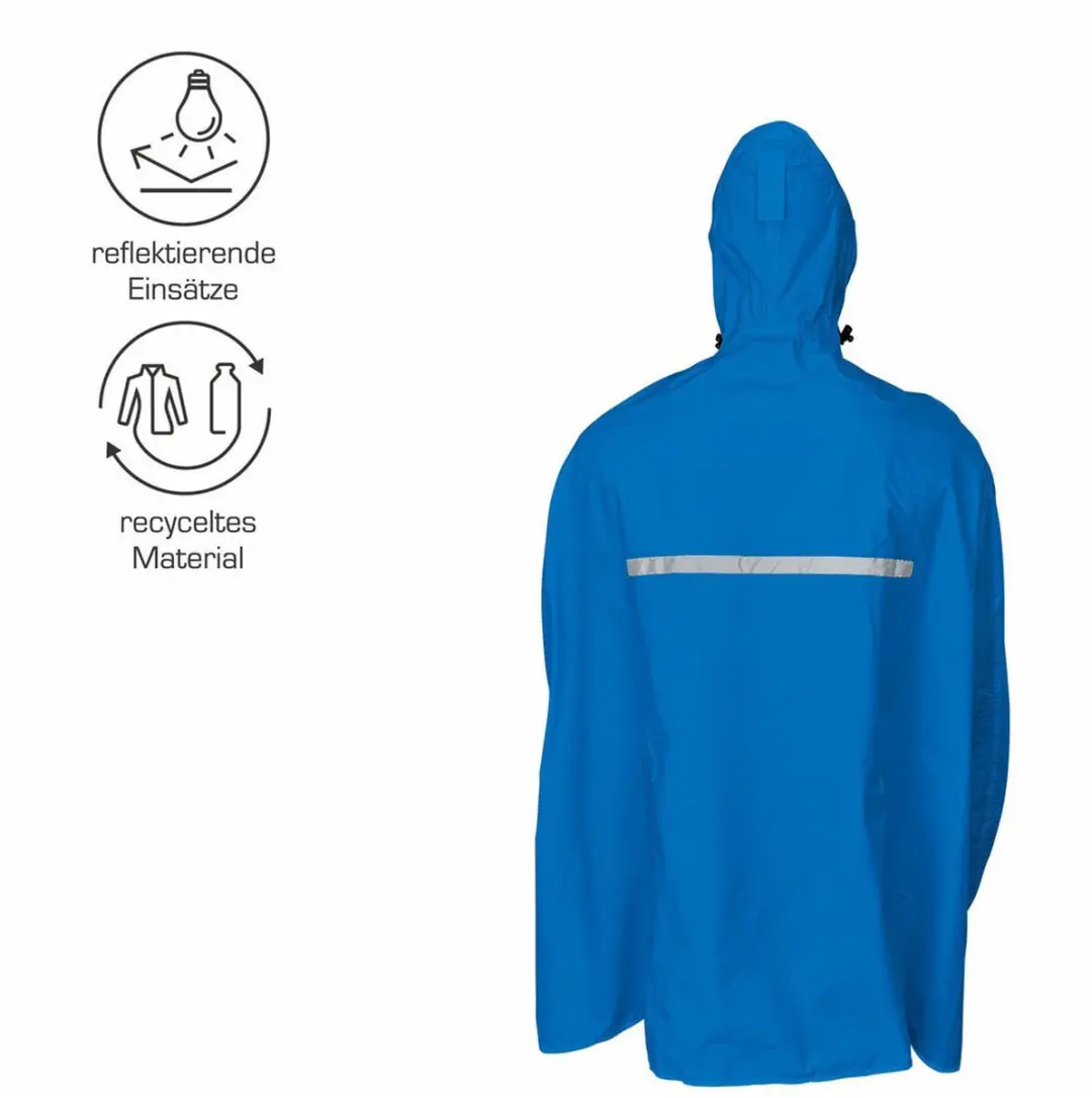 Pro-X Elements Pasofino Fietsponcho - Koningsblauw - afbeelding 2 van 4