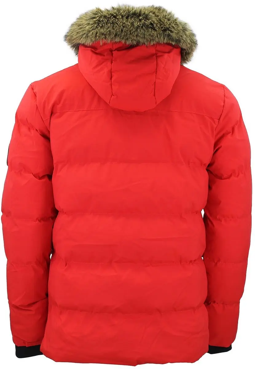Peak Mountain Donsjack met Capuchon voor Dames - Zwart - M - afbeelding 6 van 6