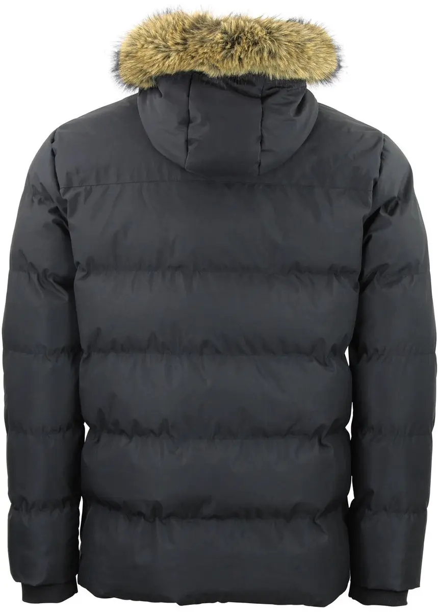 Peak Mountain Donsjack met Capuchon voor Dames - Zwart - M - afbeelding 2 van 6