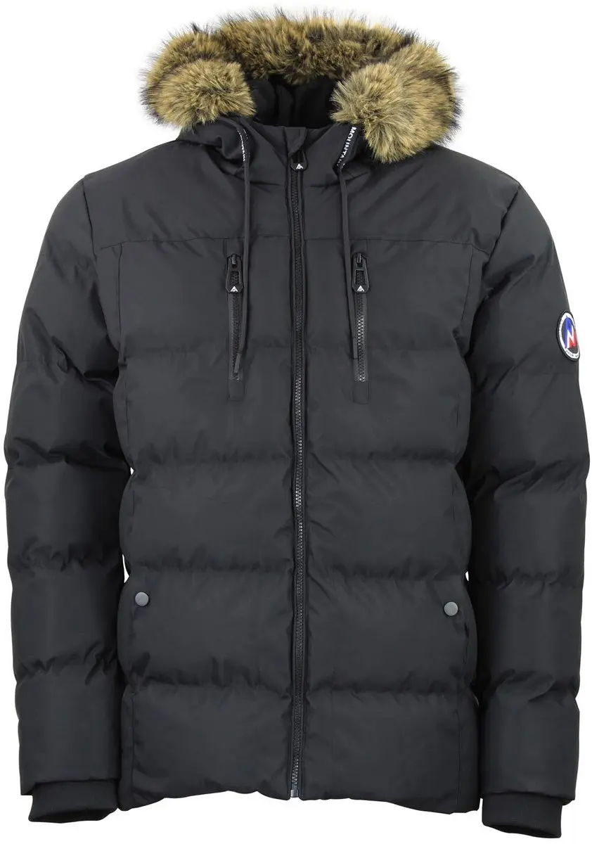 Donsjack met capuchon voor dames Peak Mountain