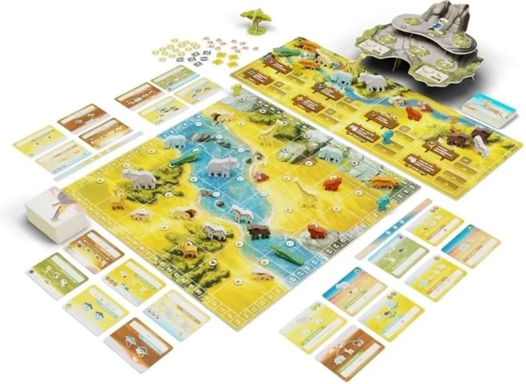 White Goblin Games WILD Serengeti Strategisch Familiespel WGG2239