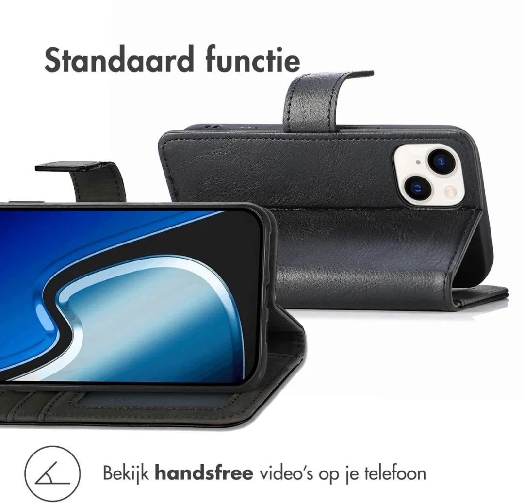 Imoshion Hoesje iPhone 15 - 3 Pasjes - Zwart