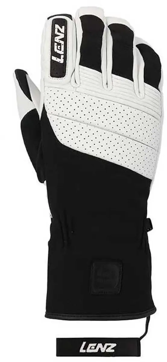 Lenz Think About Handschoenen Wit,Zwart L Man